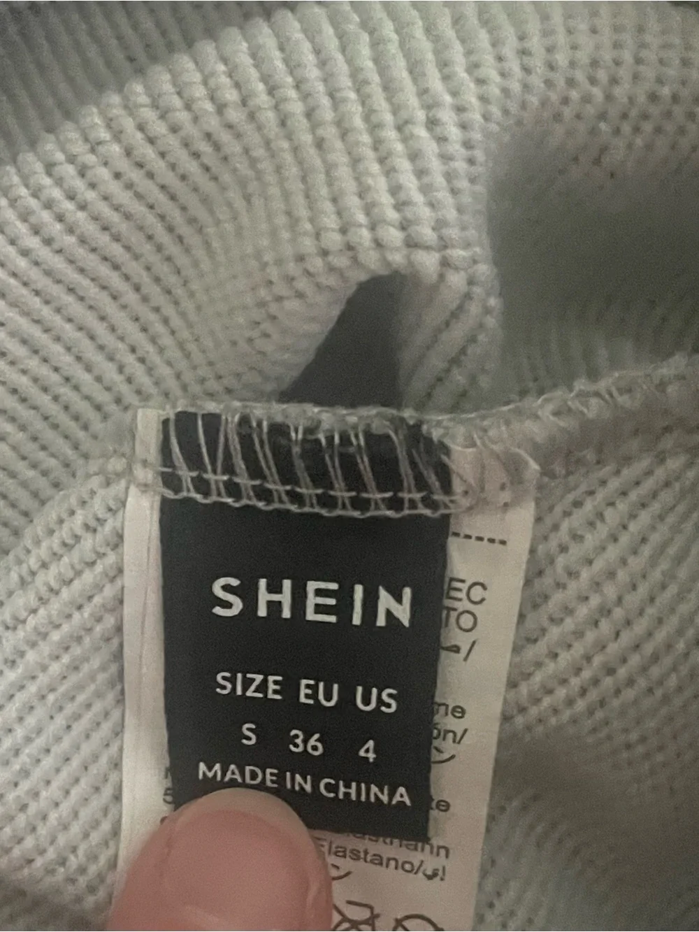 Light Gray Drawstring Sweatpants with Pockets